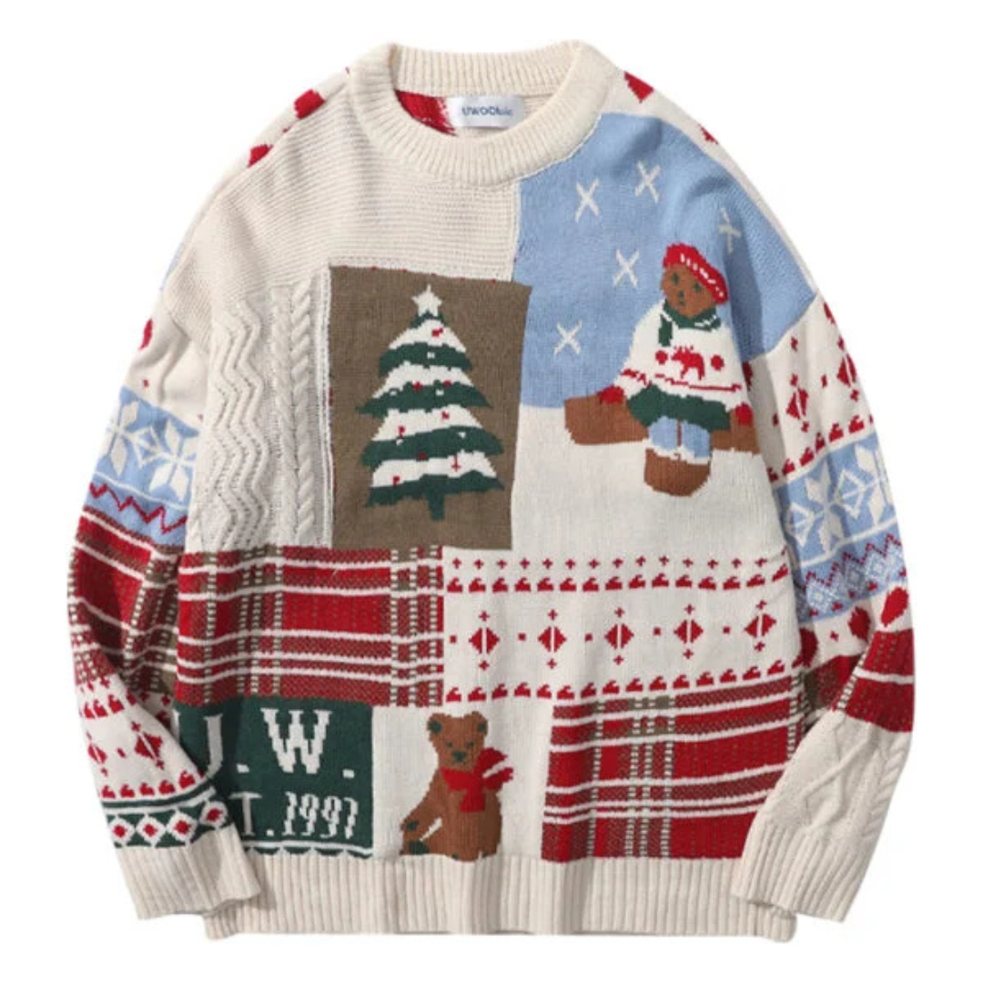 Womens Classic Knit Sweater | Christmas