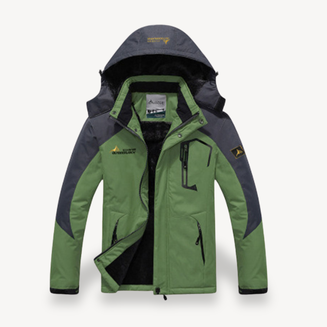 Men’s Camo Winter Jacket | Hooded Design