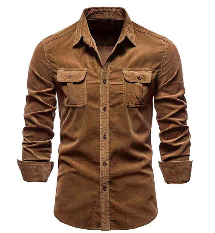 Chemise Décontractée à Boutons Pour Hommes | Avec Poches