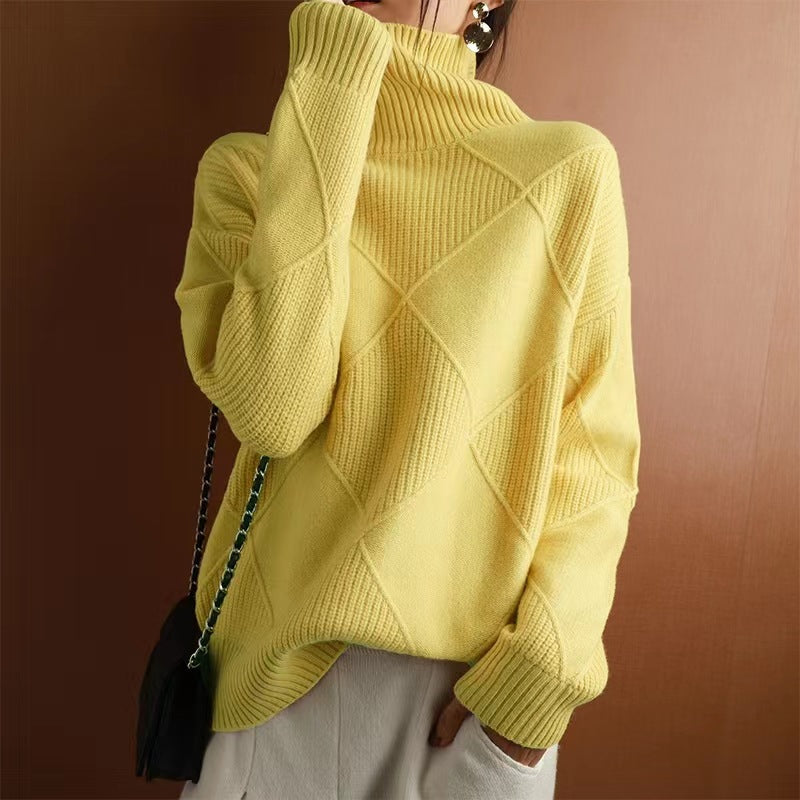 Women’s Sweater with Cole Neck