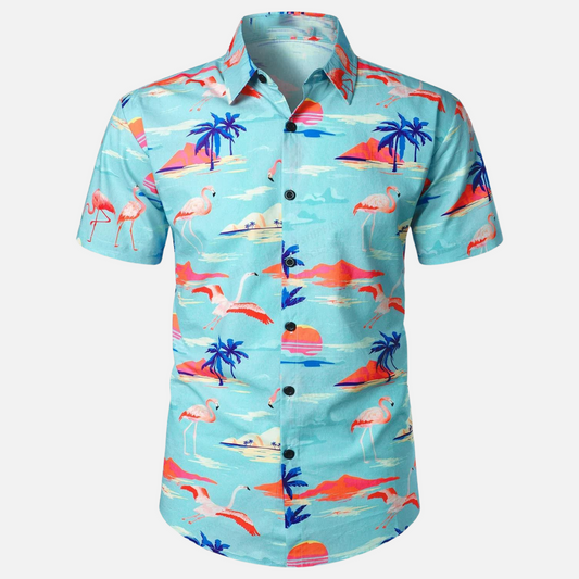Men's Classic Hawaiian Summer Shirt | Colorful