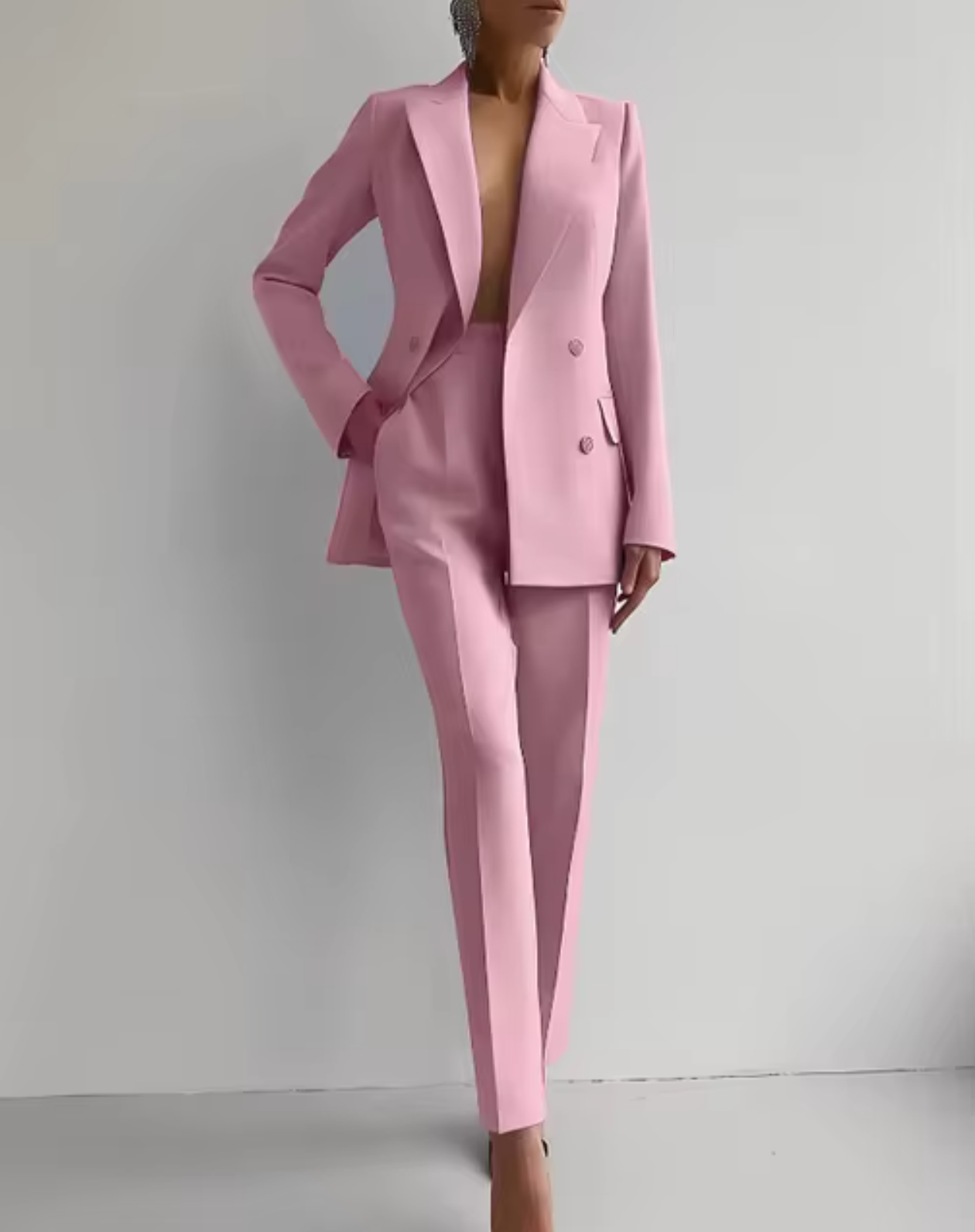Elegant Blazer and Pants Set for Women | Tailored Fit