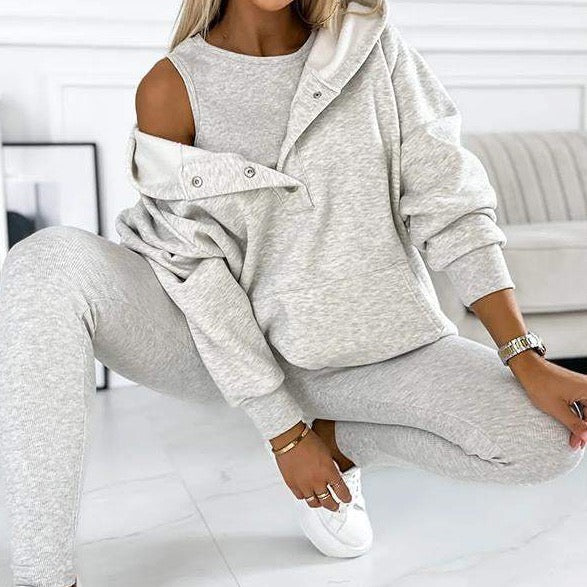 Ensemble de détente élégant et doux pour femmes
