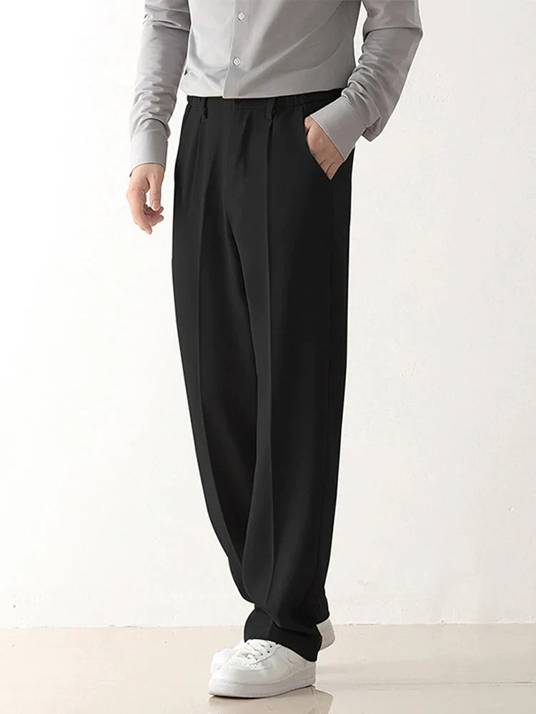 Men’s Chinos Relaxed Fit Draped | Tailored for Business and Casual Wear