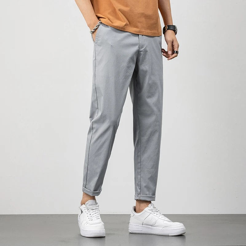 Mens Chinos Relaxed Fit Trousers | Casual Style
