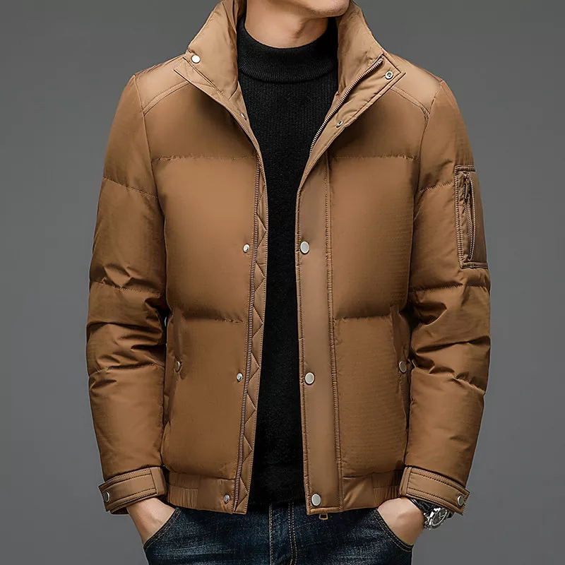 Mens Stylish Puffer Down Jacket | Warm