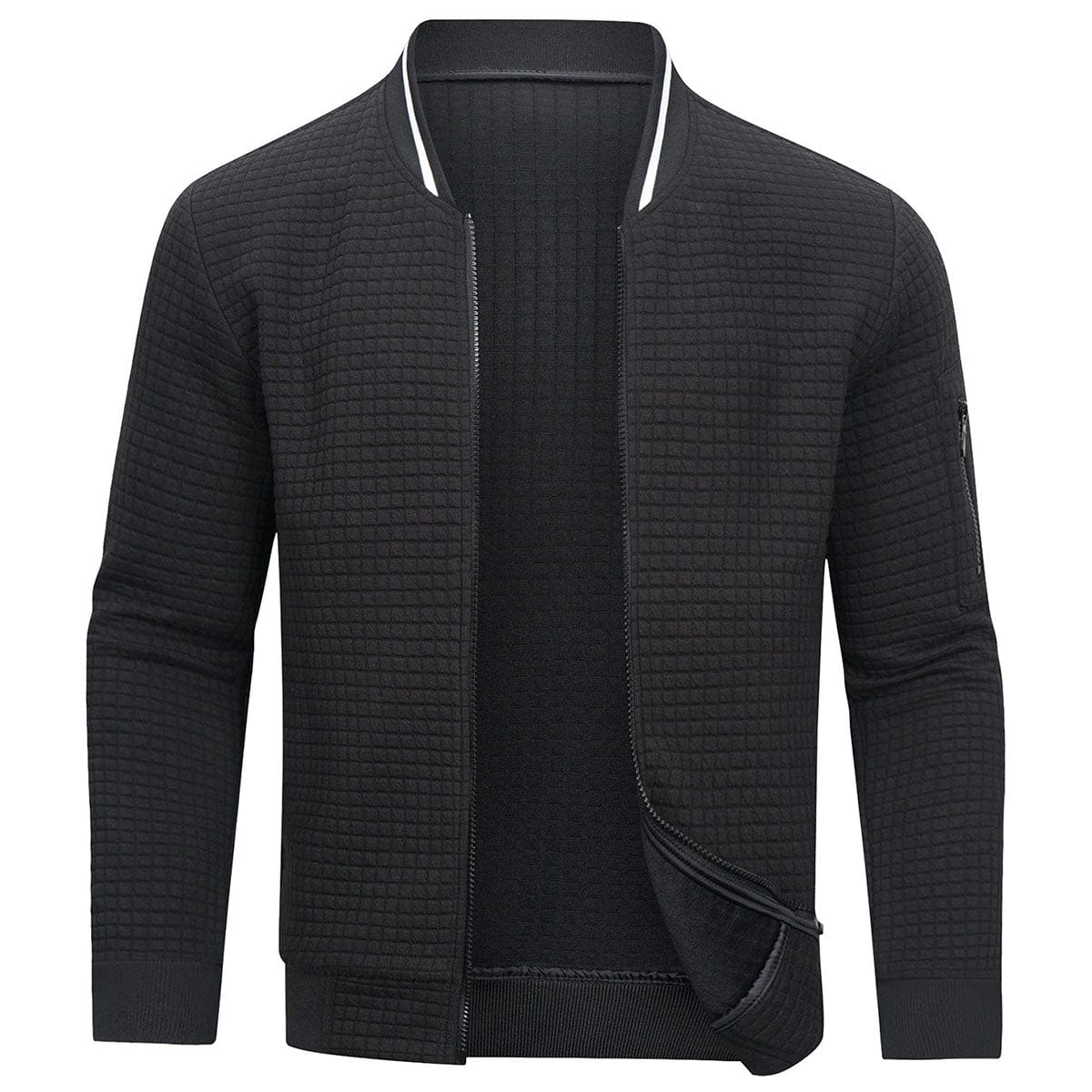 Pull Zippé Confortable Pour Homme | Chaud