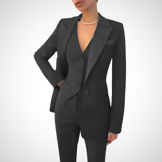 Women’s Tailored Three-Piece Suit | Chic