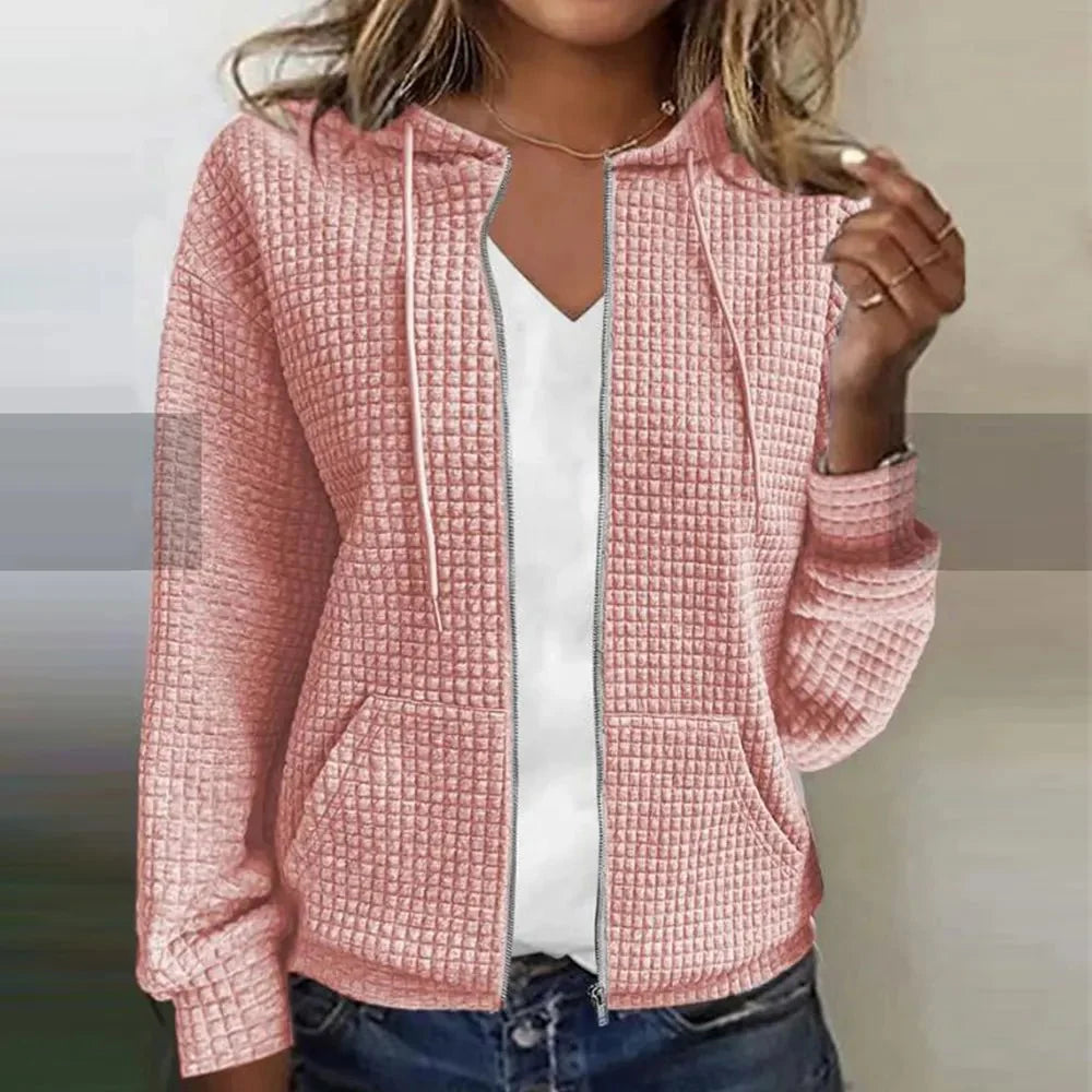 Stylish Hooded Jacket for Women | Colorful
