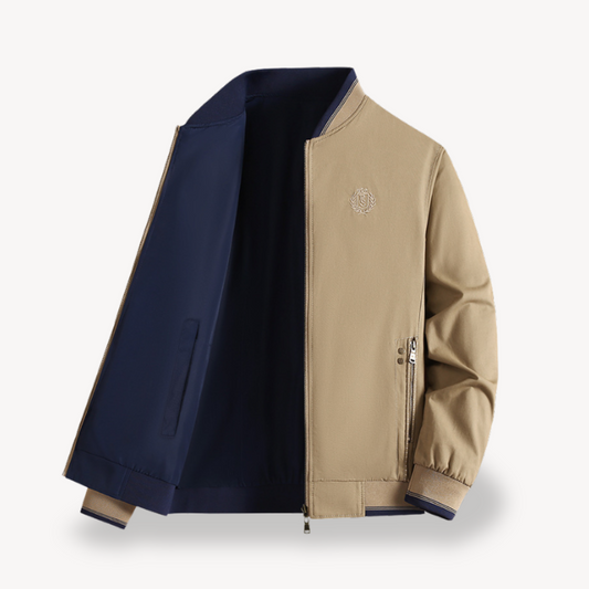 Men's Stylish Reversible Bomber Jacket | Spring Harrington