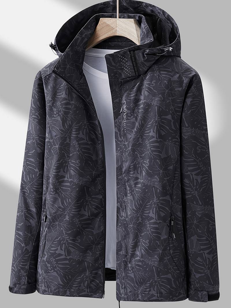 Veste d'Aventure Imperméable Pour Hommes | Durable et Coupe-Vent