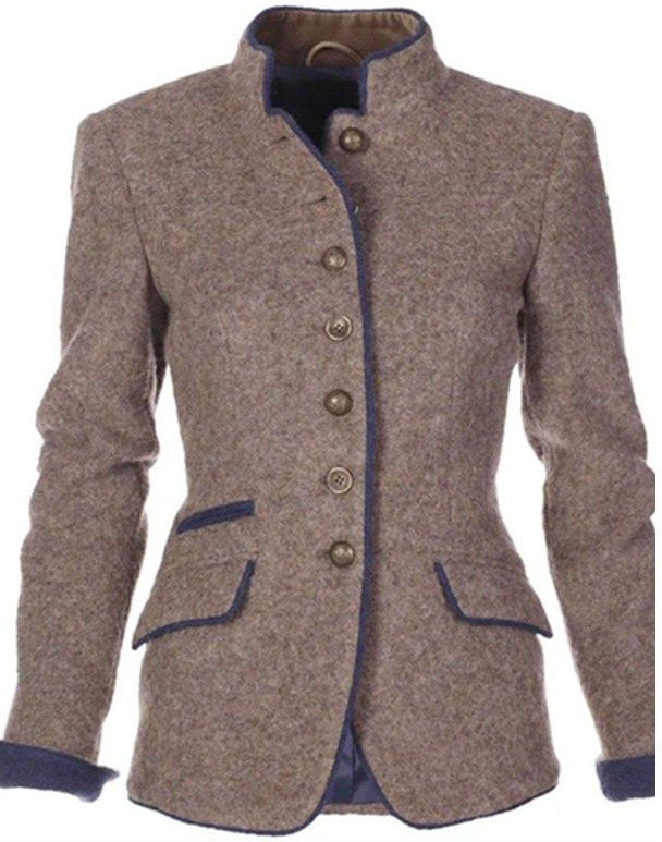 Elegant Solid Jacket for Women | Stylish