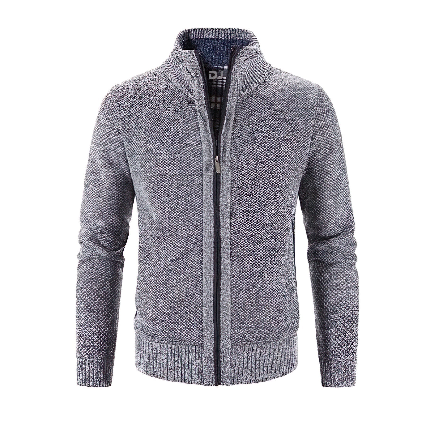 Mens Zip-Up Cardigan | Modern