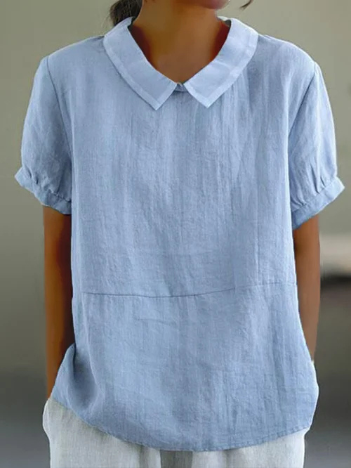 Women's Plain Classic Top | Casual