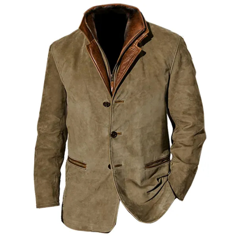 Men’s Classic Jacket | Structured Notched Lapel