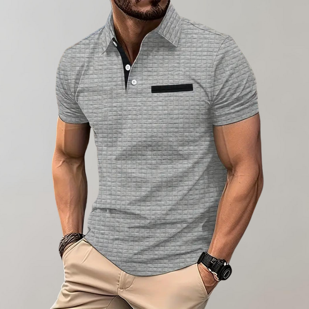 Polo Décontracté Élégant Pour Hommes