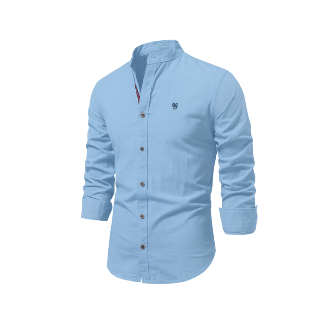 Men’s Buttoned Shirt | Long-Sleeve Design
