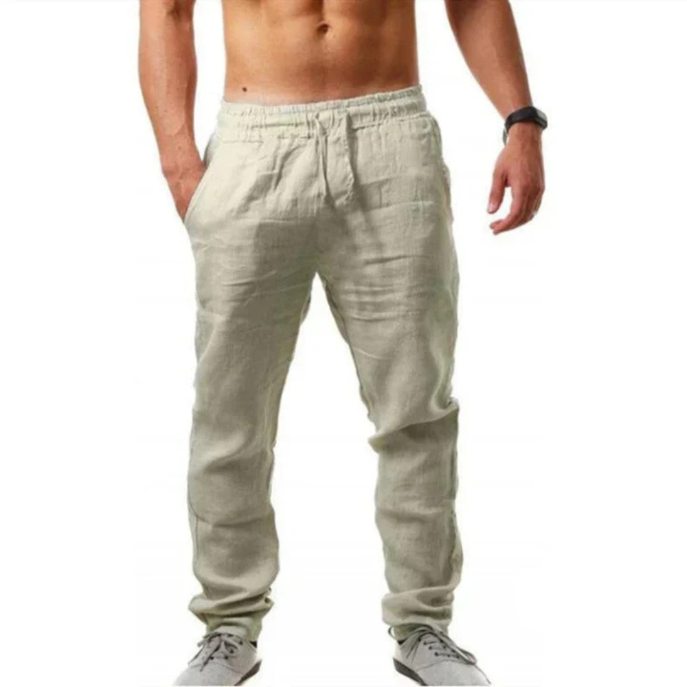 Pantalon Homme Respirant | Pantalon Décontracté Léger pour l'Été
