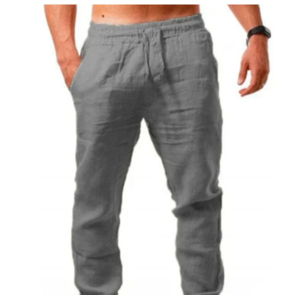 Pantalon Homme Respirant | Pantalon Décontracté Léger pour l'Été
