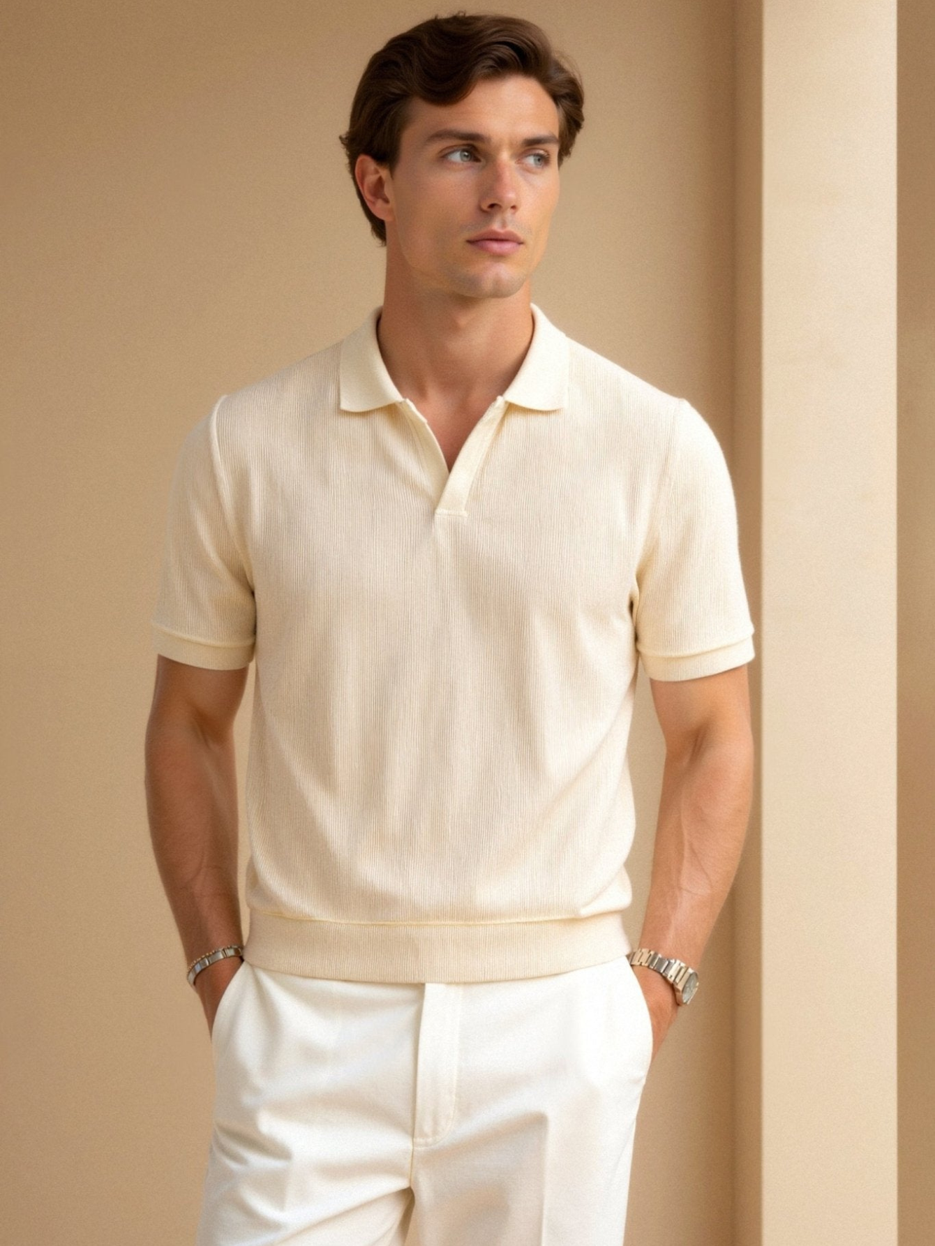Polo Classique à Manches Courtes pour Homme | Style Intemporel