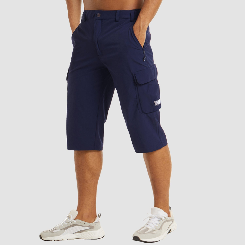 Shorts Cargo Pour Hommes Polyvalents A Séchage Rapide | Fonctionnels