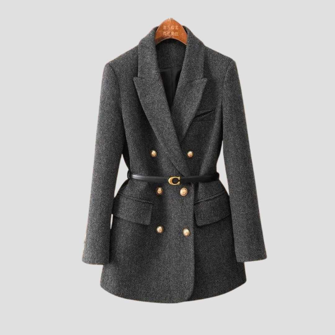 Women’s Stylish Double-Breasted Coat | Classic