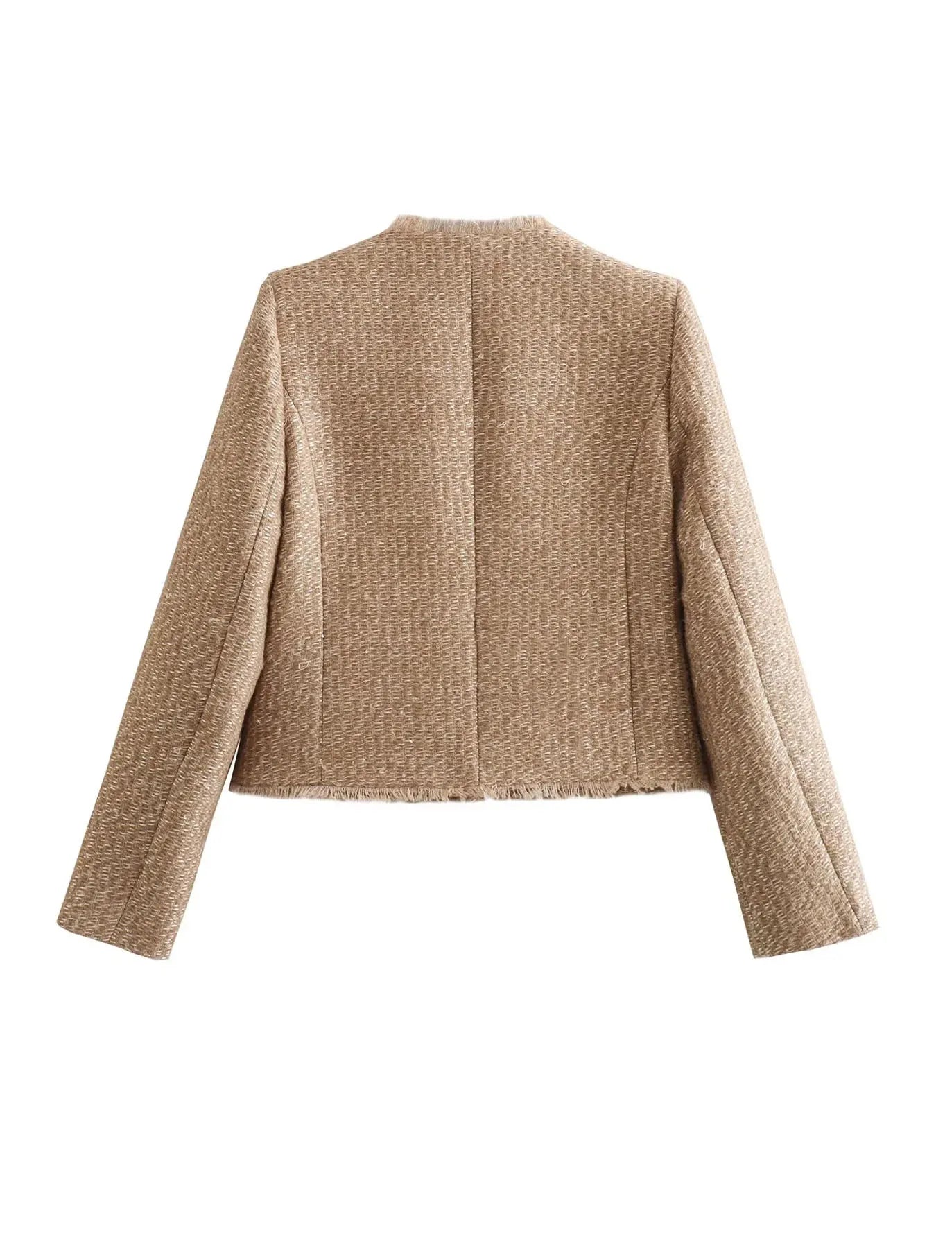 Women’s Classic Cropped Jacket | Elegant