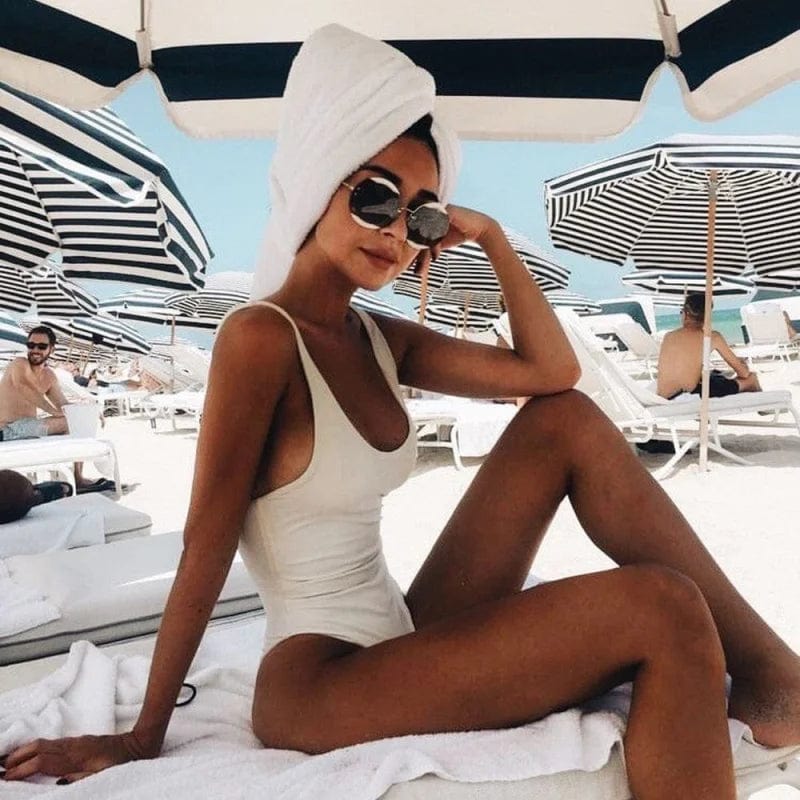 Maillot De Bain Elégant Femme Sans Dos | Stylé
