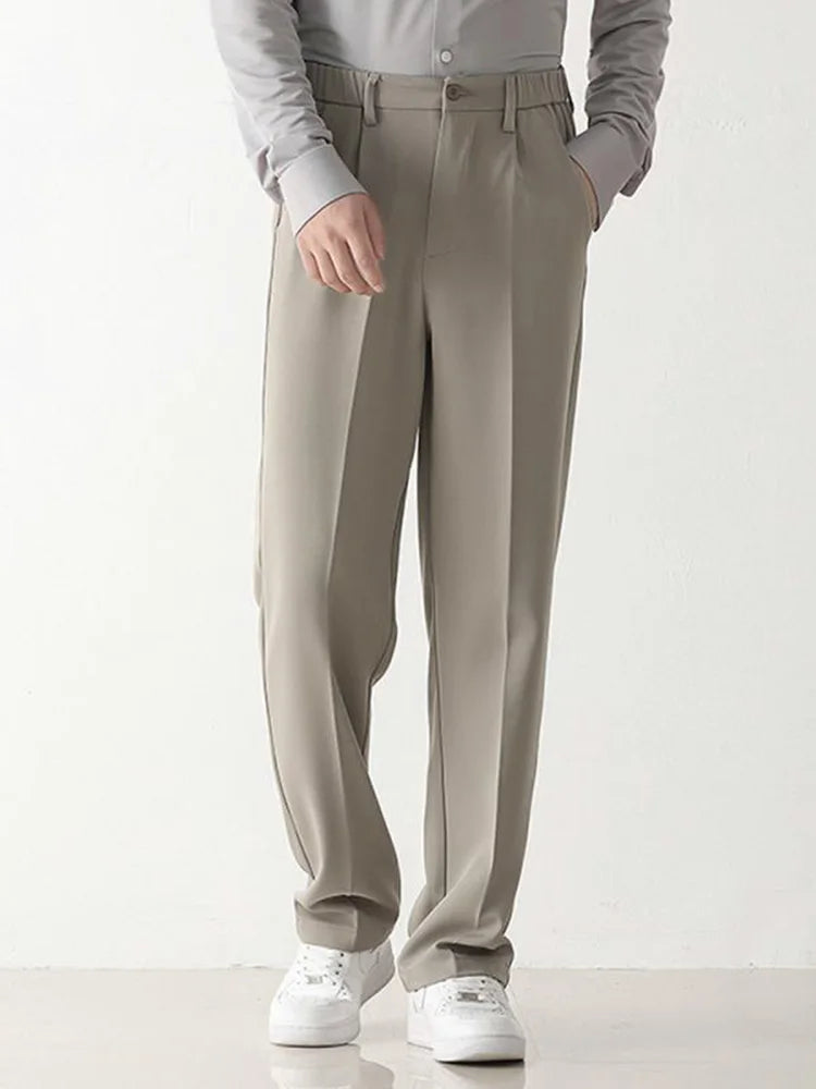 Men’s Chinos Relaxed Fit Draped | Tailored for Business and Casual Wear