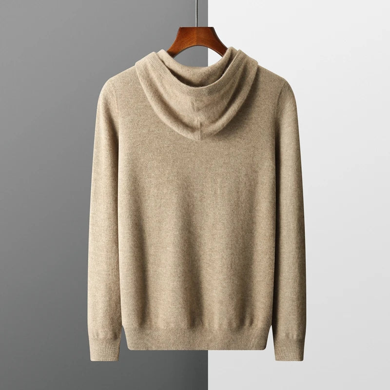 Mens Hoodie Classic Fit  | Casual Wear with Ribbed Cuffs
