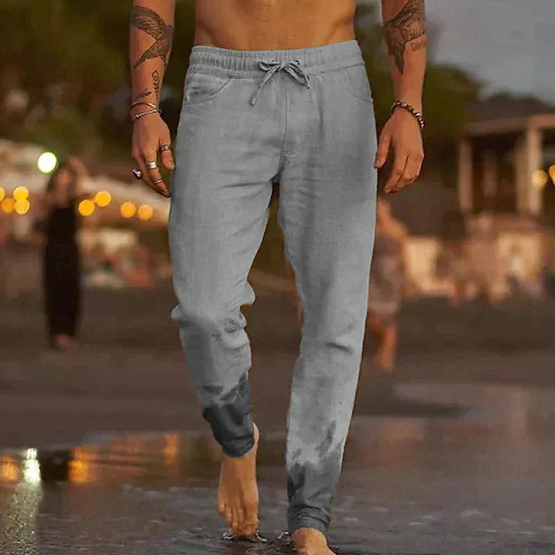 Pantalons D'été Décontractés Pour Hommes | Coupe Droite