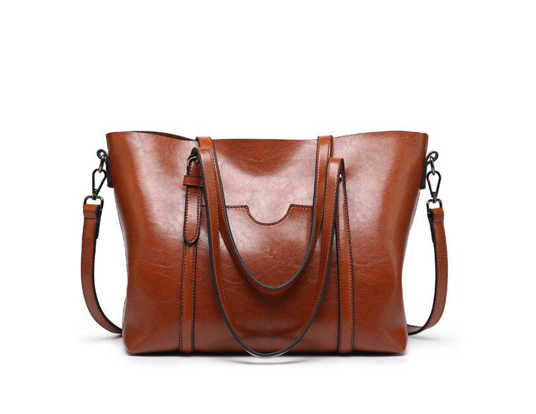 Sac Fourre-Tout En Cuir Pour Femmes – Grand Sac De Travail Elégant