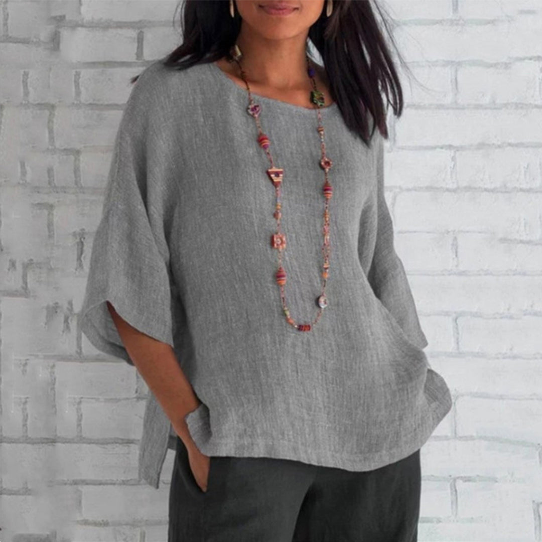 T-shirt Décontracté Femme | Manches 3/4