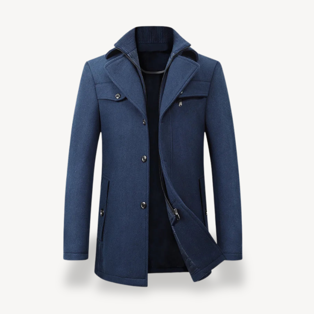 Men’s Formal Trench Coat | Modern Fit