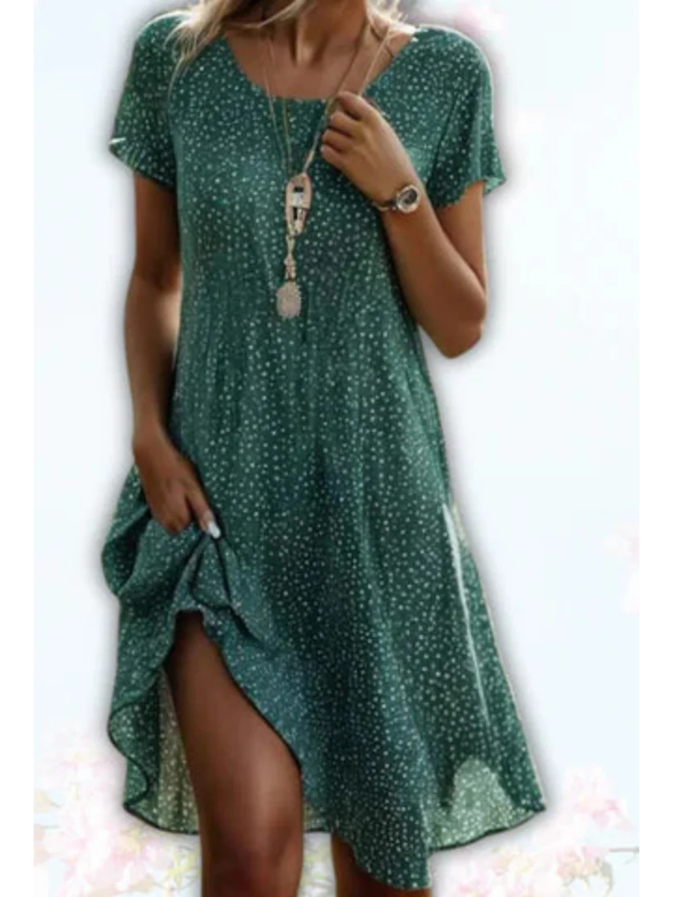 Robe d'été élégante pour femmes | Midi
