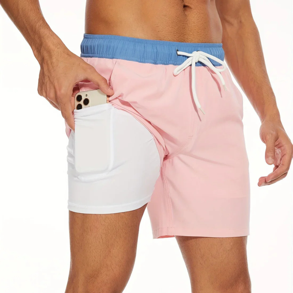 Shorts de sport pour hommes à séchage rapide