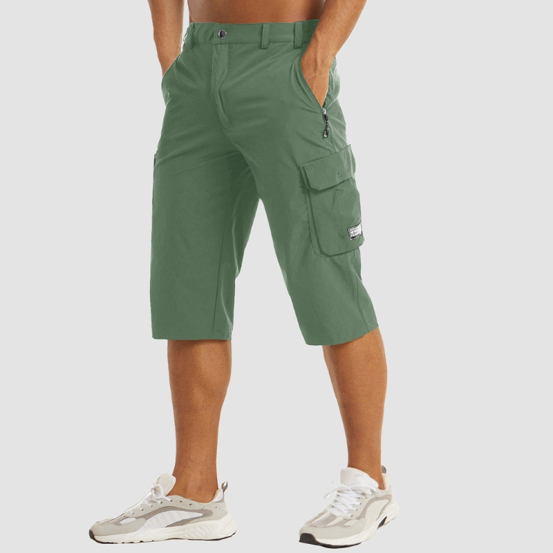 Shorts Cargo Pour Hommes Polyvalents A Séchage Rapide | Fonctionnels