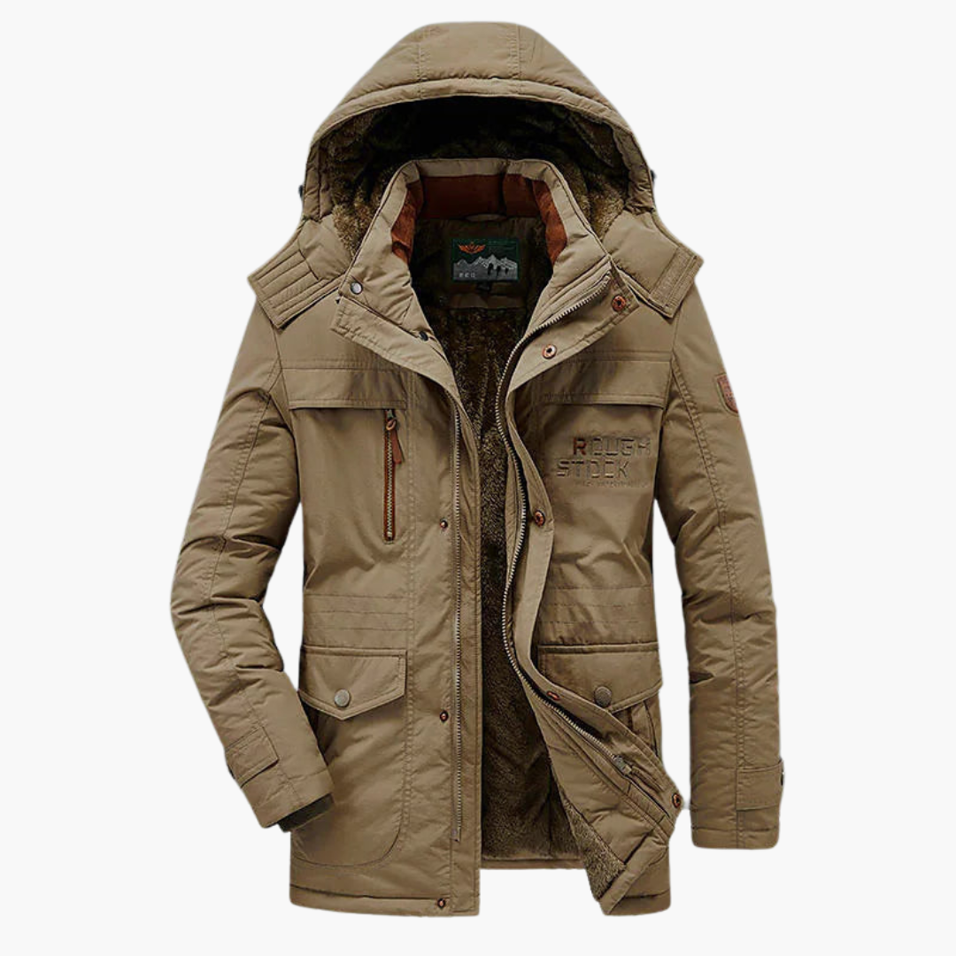 Men’s Parka Jacket | Adjustable Hood