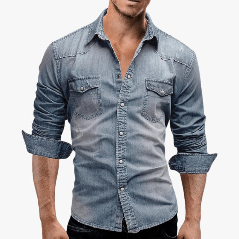 Chemise Décontractée Élégante pour Hommes | Coupe Ajustée