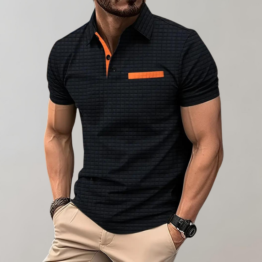 Polo Décontracté Élégant Pour Hommes