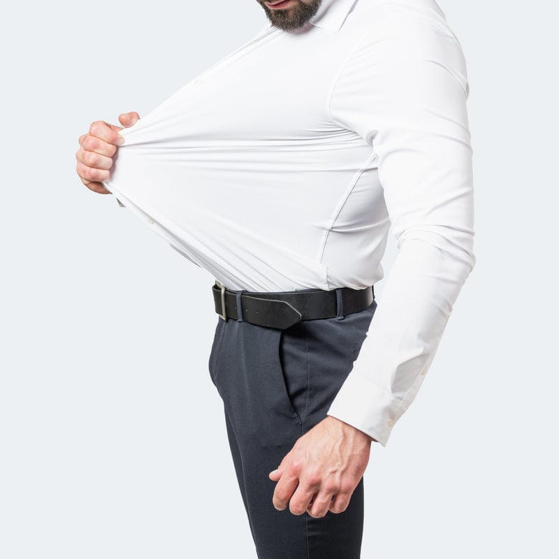 Chemise Stretch Anti-Froissement Pour Hommes | Élégante