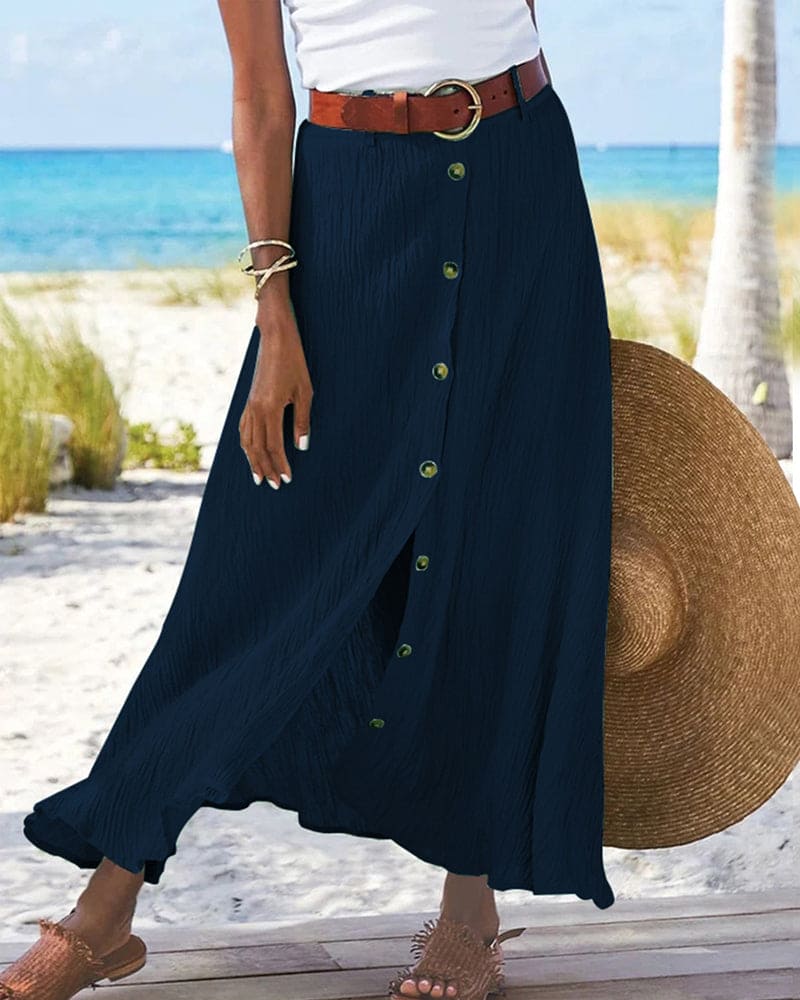 Jupe Maxi Fluide Élegante Pour Femmes | Toutes Saisons