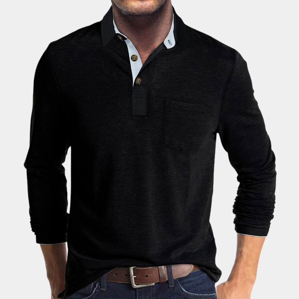 T-Shirt Graphique Décontracté pour Hommes | Manches Longues