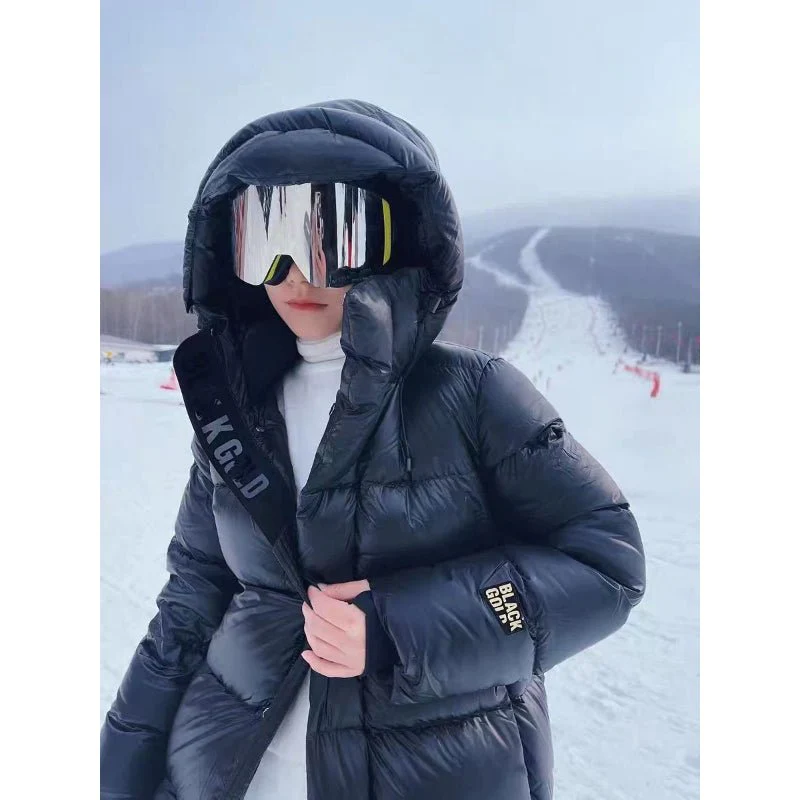Veste Longue Rembourrée Élégante pour Femmes | Tendance