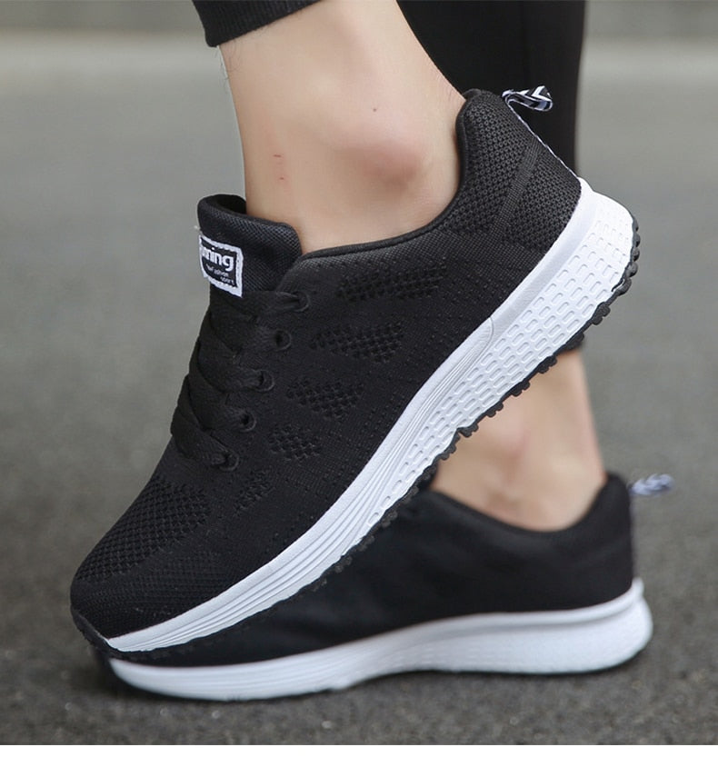 Women’s Casual Walking Shoes | Rounded Toe Design