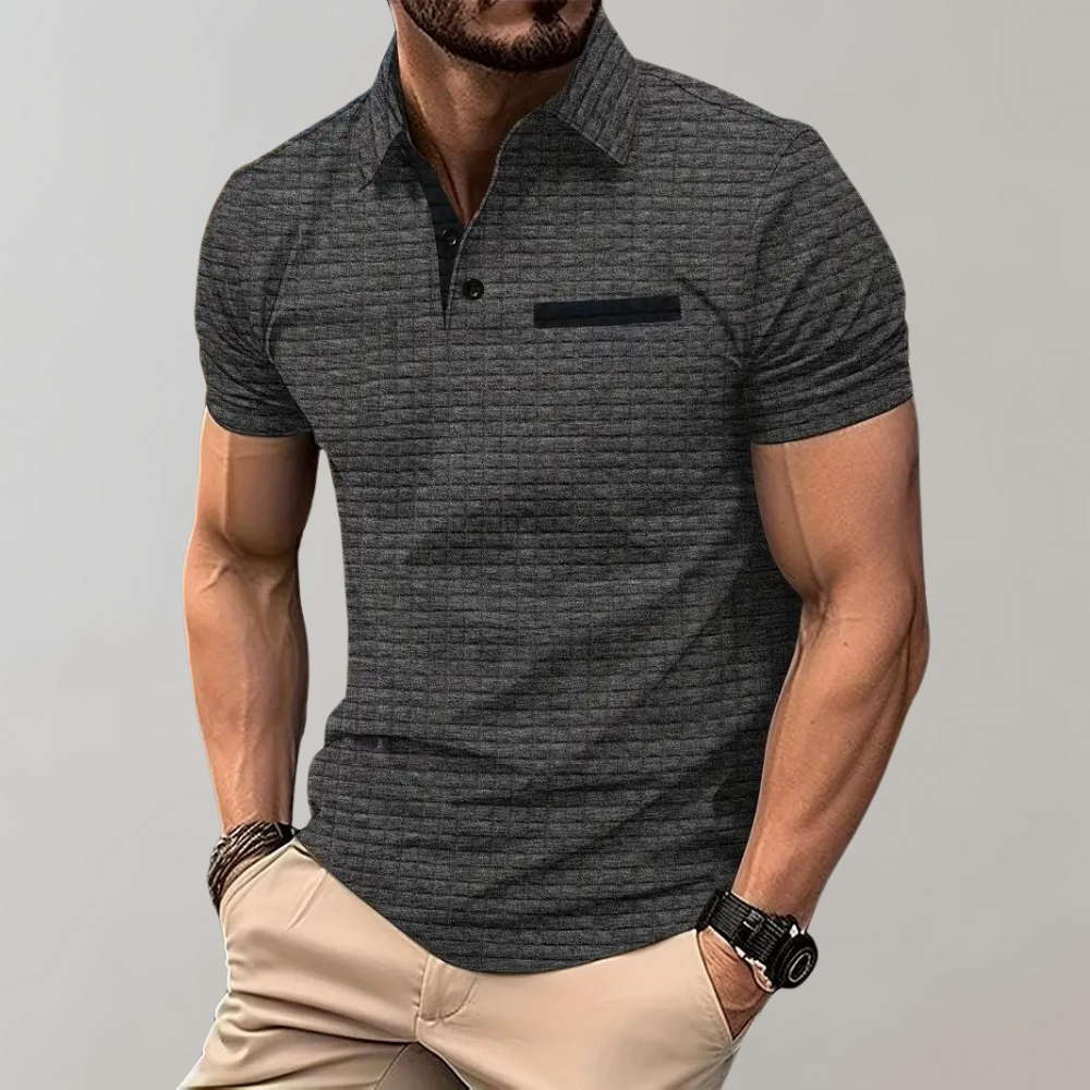 Polo Décontracté Élégant Pour Hommes