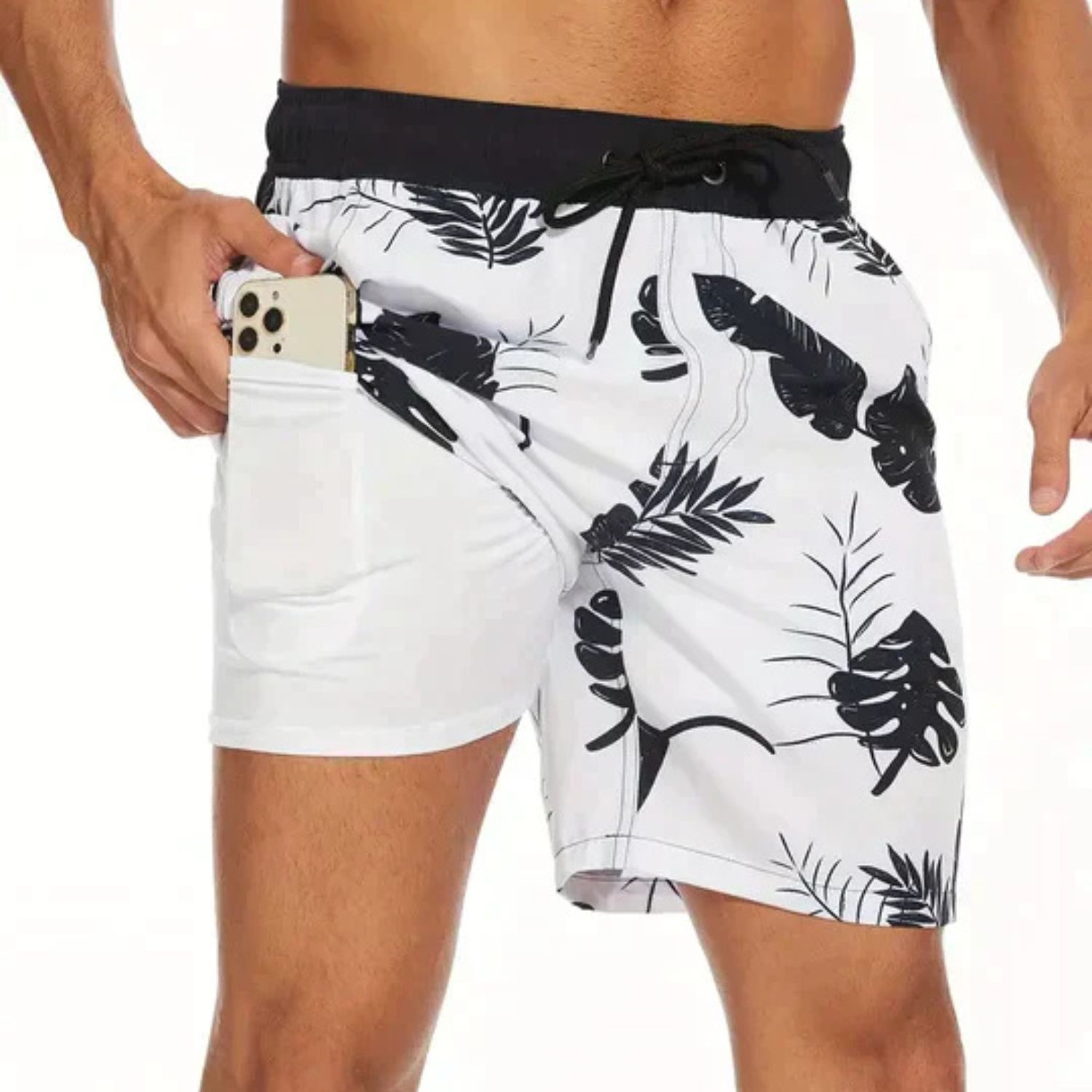 Shorts De Bain Pour Hommes A Séchage Rapide | Vêtements De Plage Légers