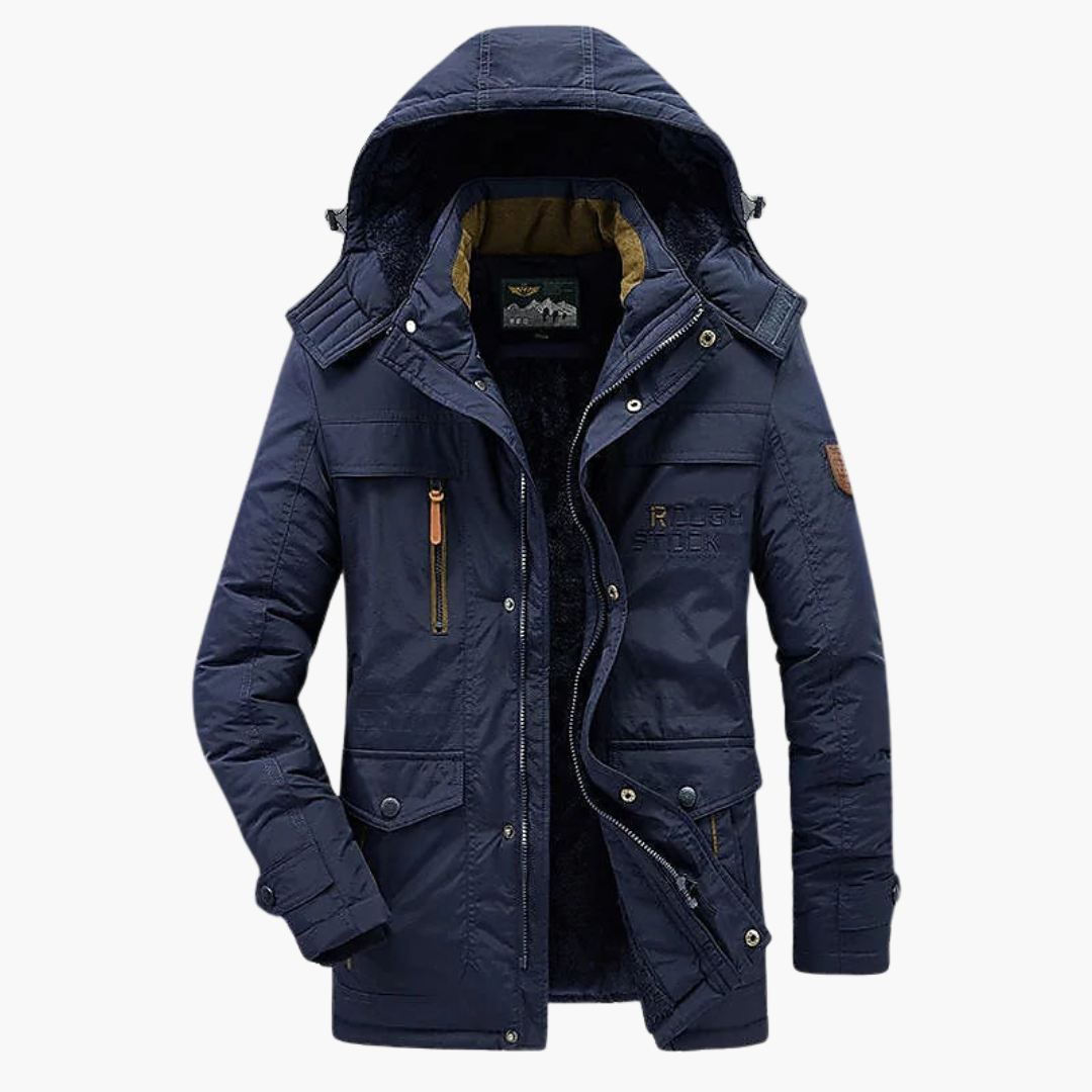 Men’s Parka Jacket | Adjustable Hood