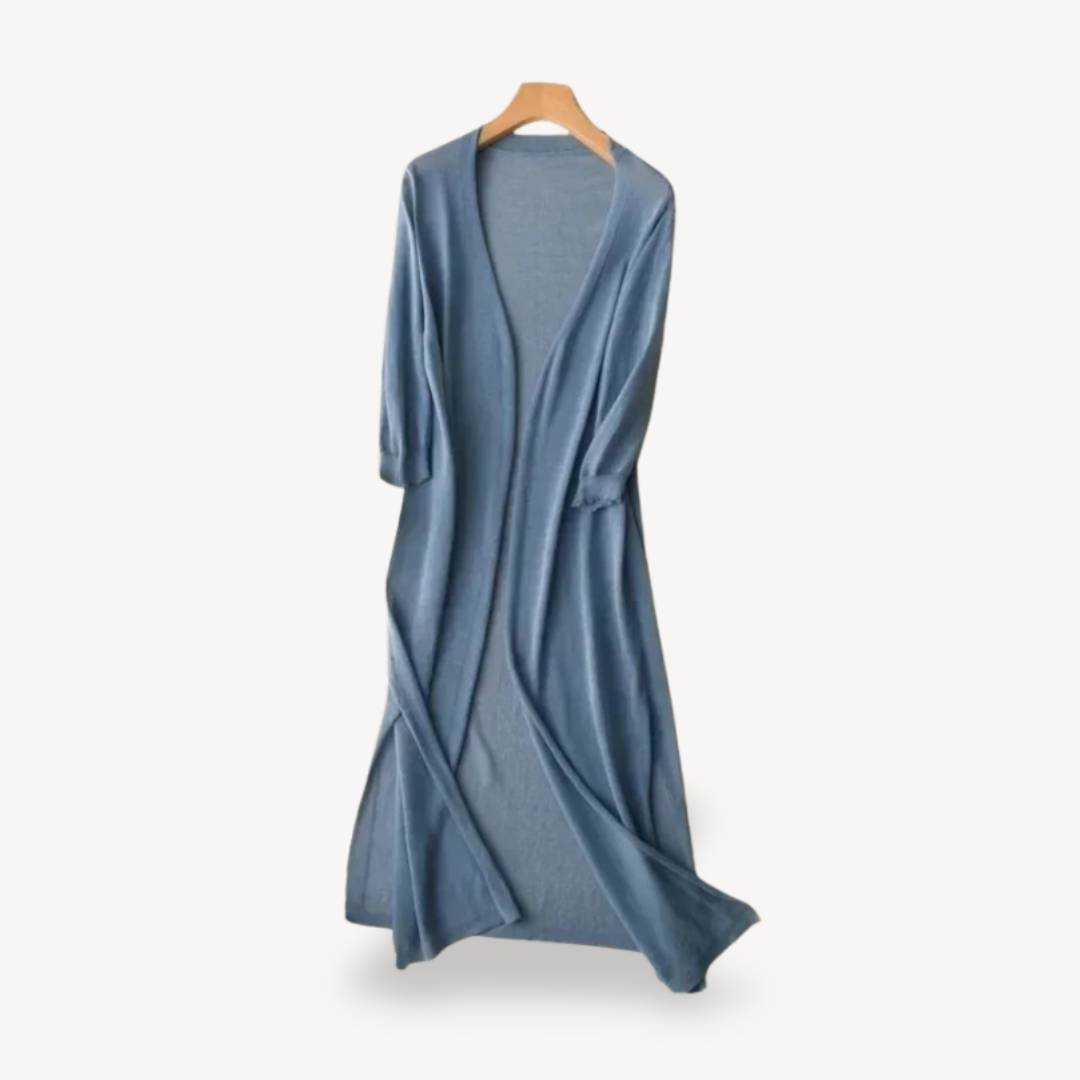 Cardigan Long En Tricot Pour Femmes | Élégant