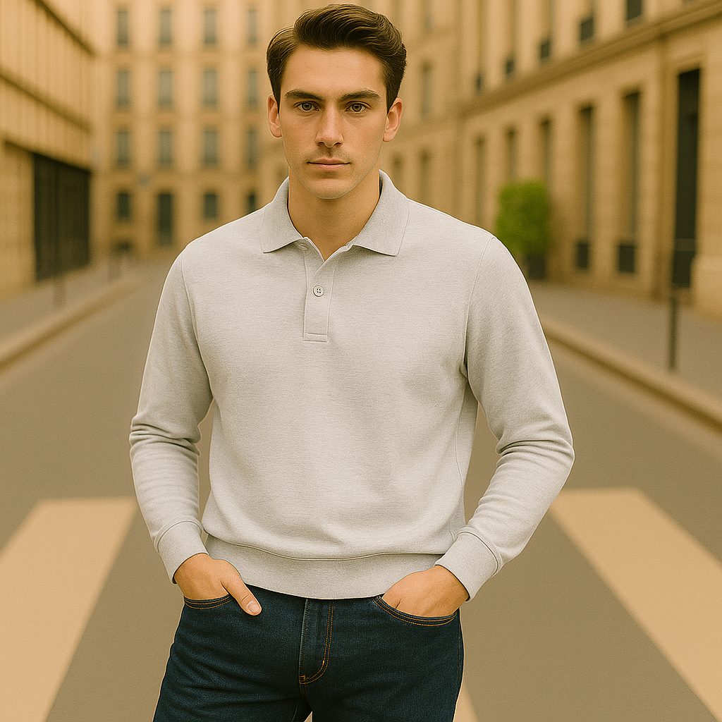 Chemise Décontractée à Manches Longues pour Hommes | Simple